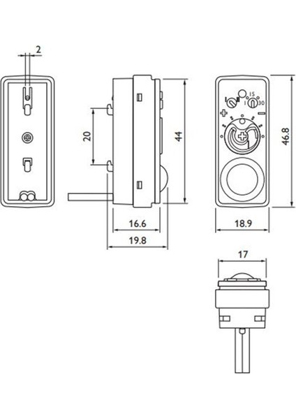 Lrı 1655/00 1-10 Volt Hareket Sensörü
