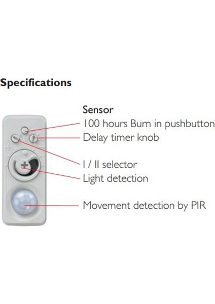 Lrı 1655/00 1-10 Volt Hareket Sensörü