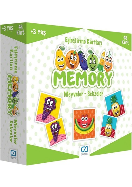 Ca 5040 Ca Games, Memory Meyveler Sebzeler