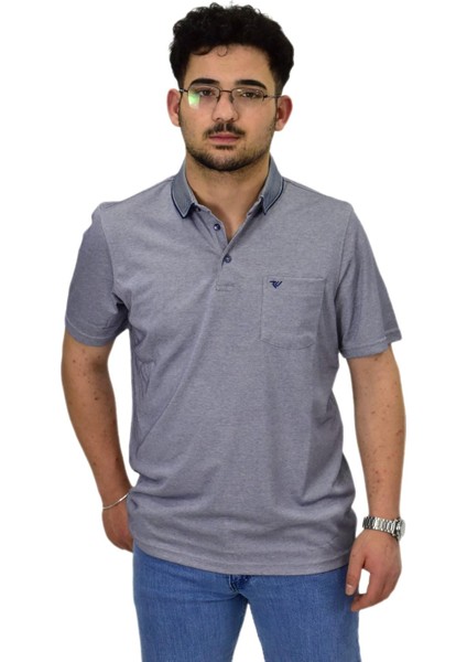 Erkek Polo Yaka Cepli Merserize Tişört 6270 BGL-ST04535