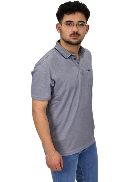 Erkek Polo Yaka Cepli Merserize Tişört 6270 BGL-ST04535