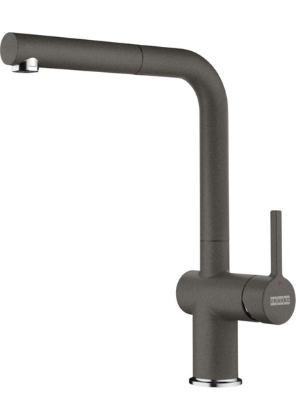 Maris Mrg 110-72 Granit Eviye-Active Plus Doccia 2.0 Armatür-Sıvı Sabunluk Üçlü Set Slate Grey