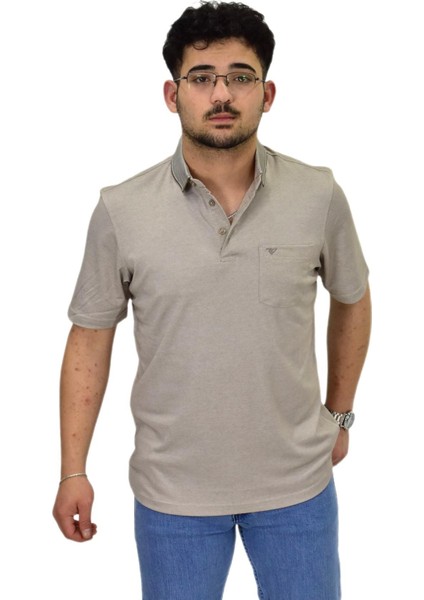 Erkek Polo Yaka Cepli Merserize Tişört 6270 BGL-ST04535
