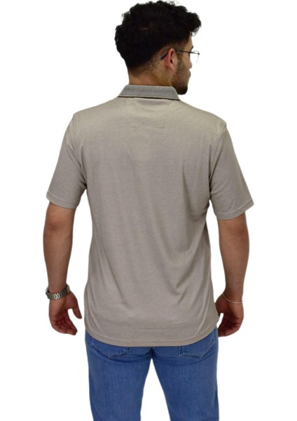 Erkek Polo Yaka Cepli Merserize Tişört 6270 BGL-ST04535