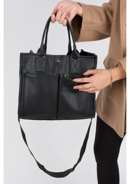 Kadın Deri Ek Askılı Omuz Ve Çapraz Çanta Cty-Lbn-9225