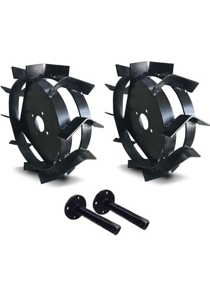 Antrac GX200 Çapa Makinası Demir Teker ve Aks Takımı