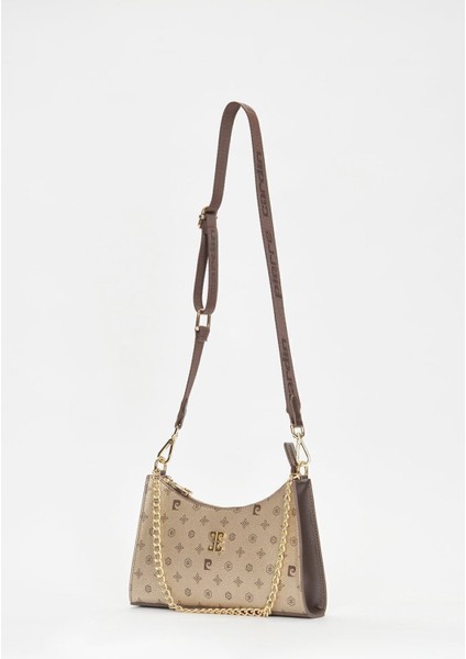 Altın Monogram Kadın Omuz Çantası 05PO22Y1565 modelleri