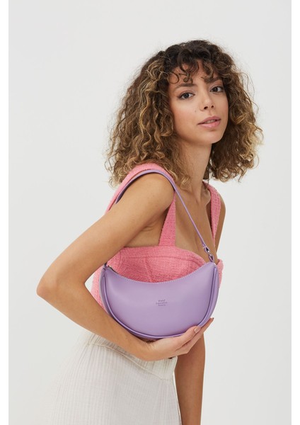 Lila Shk26 Tek Bölmeli Deri El Ve Omuz Çantası U:12 E:26 G:6 Cm fiyatları