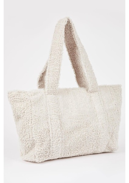 Kadın Kürklü Tote Omuz Çantası W7983azns modelleri