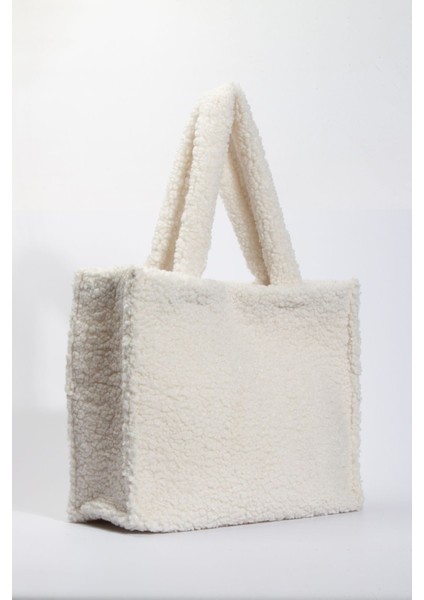 Teddy Peluş Tote Bag Omuz Çantası