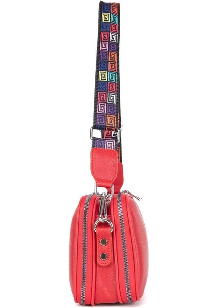 Çapraz Askılı Kadın Omuz Çantası Madame Vera Mv015 Kırmızı modelleri