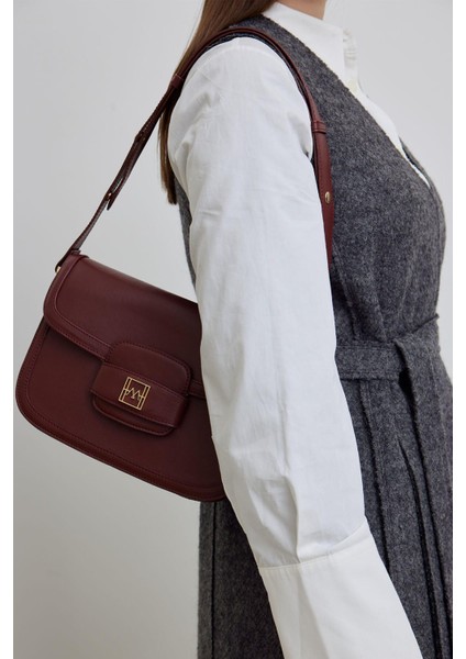 Premıum Kapaklı Çanta Bordo fiyatları