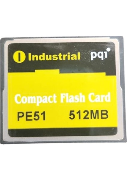 512 MB Compact Flash Cf Iıı Endüstriyel - Geniş Sıcaklık Destekli Hafıza Kartı 512