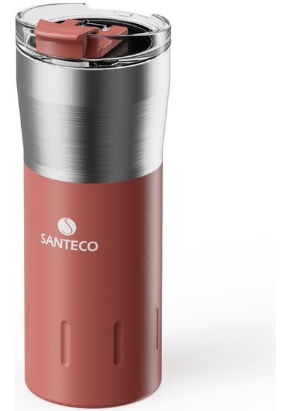 kariba thermal tumbler termos 500 ml - red ochre