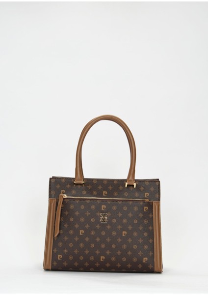 Kahve Monogram Kadın Omuz Çantası 05PO22Y1531 fiyatları