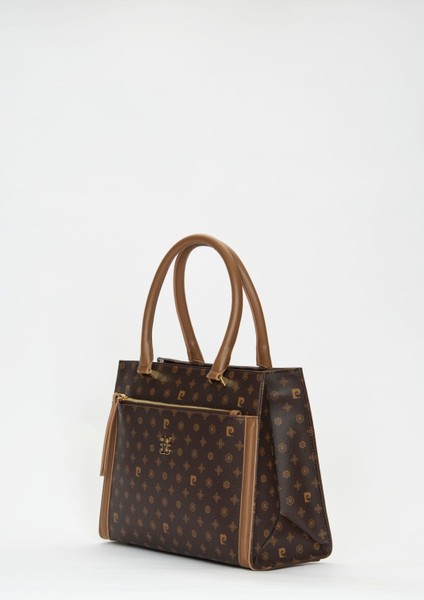 Kahve Monogram Kadın Omuz Çantası 05PO22Y1531 modelleri