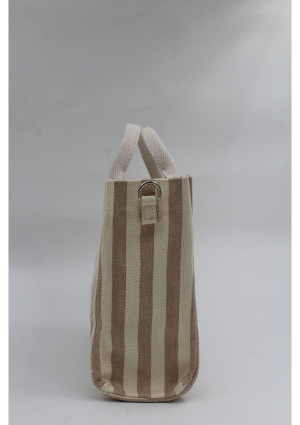 Kadın Çizgili Kanvas Model Ayarlanabilir Saplı El Ve Omuz Çapraz Çanta Manuka Tnc1008 modelleri