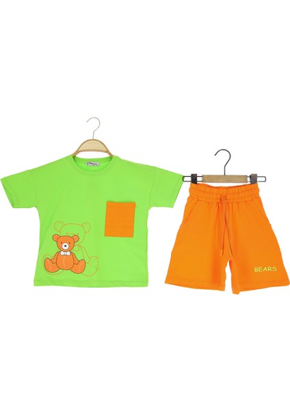 Kız Çocuk Şort Takım