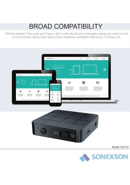 Bluetooth Ses Alıcı Verici Aux Rca USB Stereo Kablosuz Mikrofonlu Araba Tv Pc Rx Tx Receiver fırsatları