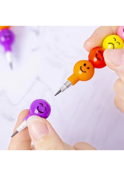 Emojili Yumurtlayan Kalem Seti 4'lü | Eğlenceli ve Yaratıcı Çocukların Yeni Favorisi! Karne Hediyesi 4'lü Emojili Yumurta Kalem Seti fiyatları