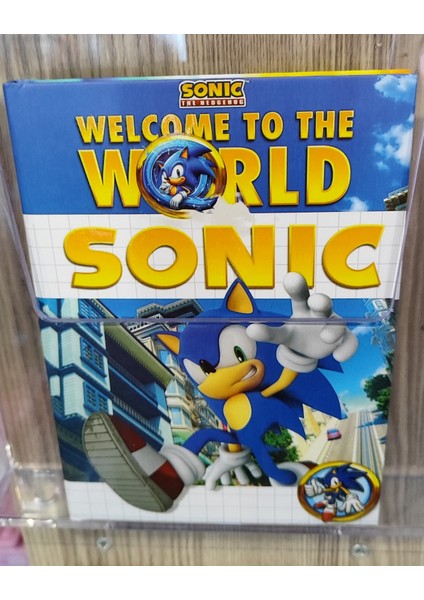 Sonic Figürlü Ciltli Sert Kapak Ajanda Günlük Çok Amaçlı Çizgili Defter DEF44