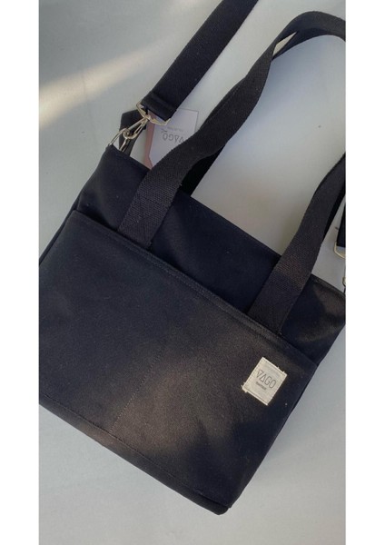 Siyah Kolej Kanvas Çanta fiyatları