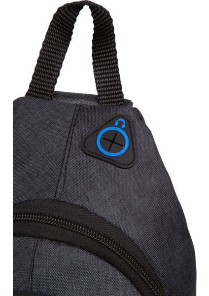 Siyah Mavi Keten Çok Fonksiyonlu Kulaklı Ve Usb Çıkışlı, Askılı Çapraz Göğüs, Omuz Ve Bel Çantası fırsatları