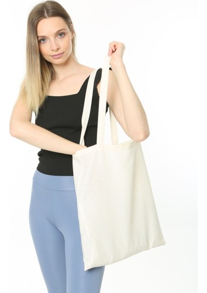 Baskısız Bez Çanta 35x40 Kulplu Naturel 3 Adet indirimleri