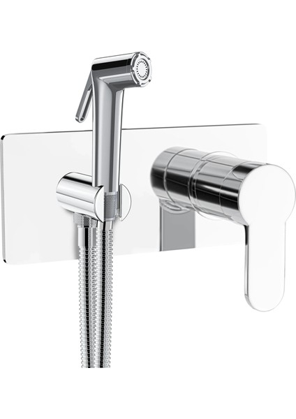 VS-4878 Şattaf Chrome Ankastre Mıxer Set