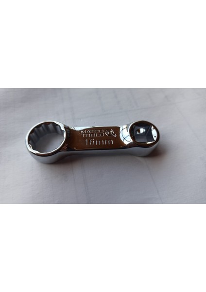 3/8" Sürücü Tork Adaptörü - 16MM Tork Adaptörü BTA16M 3/8'' Dr 16MM 12PT Torquen Adapter Matco Tools