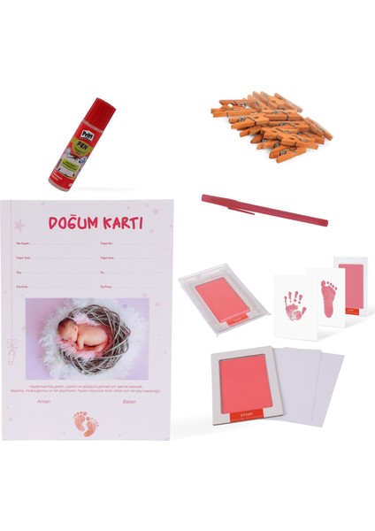 Hoşgeldin Bebeğim Kutusu | kız Bebek