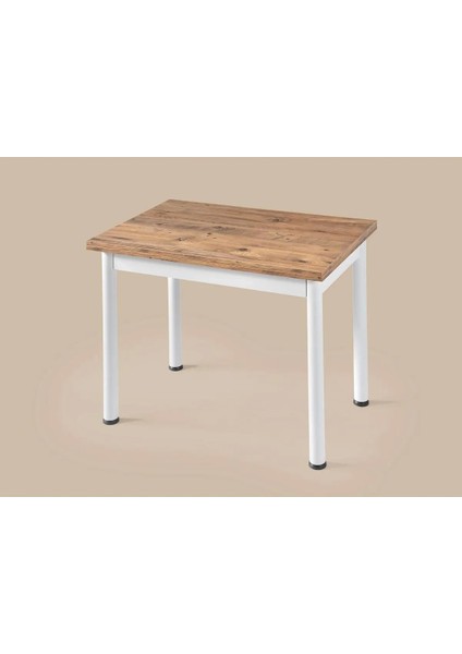 Yandan Açılır Ahşap Büyüyen Mutfak Masası 70 x 110 cm Atlantik Çam