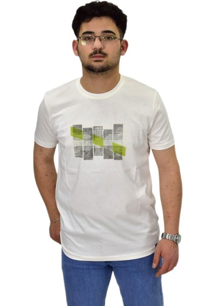 Erkek Sıfıryaka Baskılı Tişört BGL-ST04526