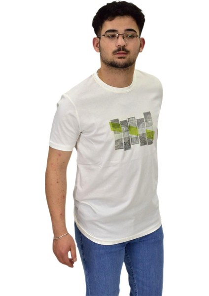 Erkek Sıfıryaka Baskılı Tişört BGL-ST04526