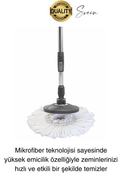 Ultra Emici Yedek Mop Başlığı Mikrofiber Paspas Püsküllü Temizlik Fayans Parke Laminant Silme Bezi
