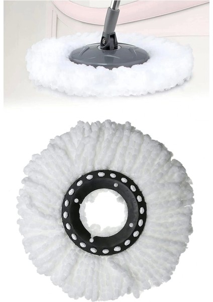 Ultra Emici Yedek Mop Başlığı Mikrofiber Paspas Püsküllü Temizlik Fayans Parke Laminant Silme Bezi