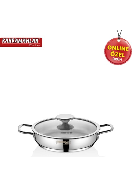 Tr Yağmur Indüksiyon Tabanlı 3'lü Sahan Seti Kızartma Tavası 3+ Gri Çelik Indüksiyon Ocakta Kullanı modelleri