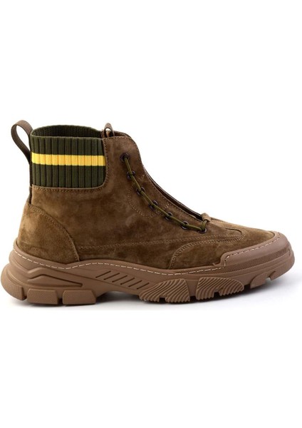 Camel Hakiki Deri Erkek Bot & Bootie E02185058402