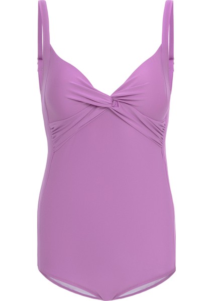 Aquaviva Kadın Lila Violet Dügümlü Mayo