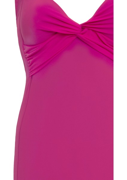 Aquaviva Kadın Fuşya Violet Dügümlü Mayo fiyatları