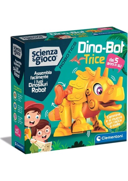 75074 Robotik Laboratuvarı - Dinobot Triceratops +5 Yaş