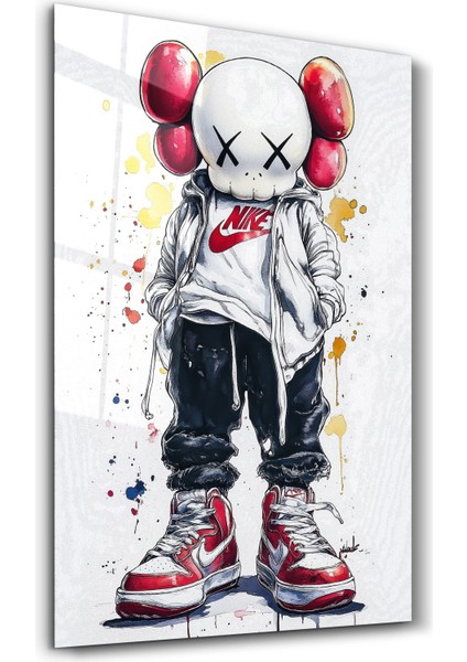 Hypebeast Companion - Cam Duvar Tablosu
