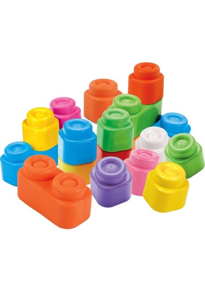 17877 Soft Clemmy - Yumuşak Blok Çantası 20 Parça 6-36 Ay