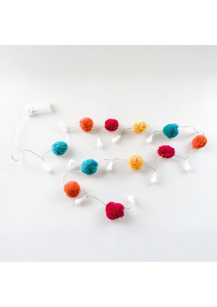 Mini 10 LED Ponpon Aydınlatma