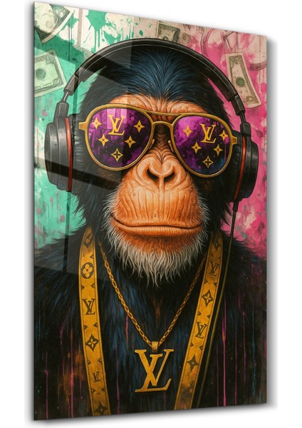 Lv Ape Mode - Luxury Primate Cam Duvar Tablosu