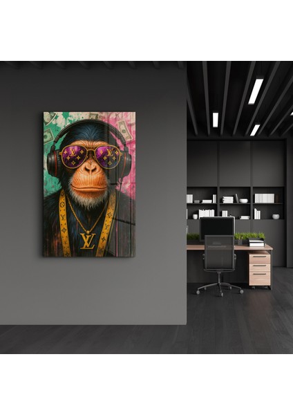 Lv Ape Mode - Luxury Primate Cam Duvar Tablosu