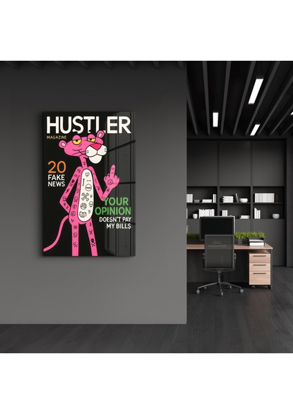 Your Opinion Doesn’t Pay My Bills - Hustler Panther Cam Duvar Tablosu