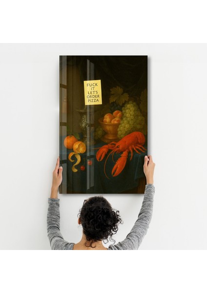 Let’s Order Pizza - Relatable Renaissance Cam Duvar Tablosu