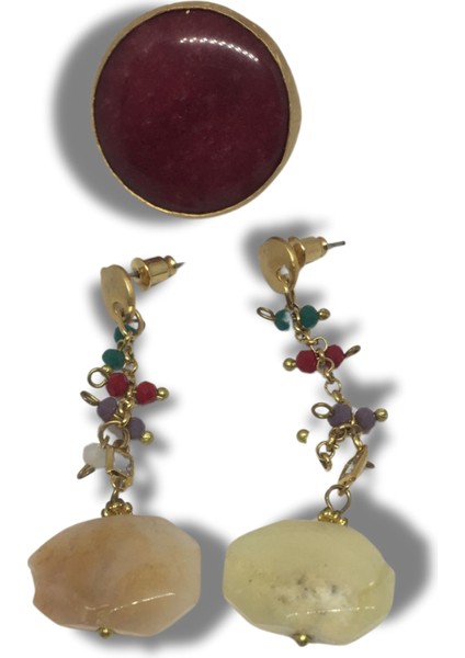 Doğaltaş Küpe | Şık Aksesurlar ve Özel Tasarımlar indirimleri