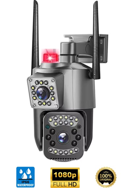 YS-2000 Çift Lens Hd Wıreless Smart Wifi Kamera